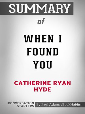 cover image of Summary of When I Found You